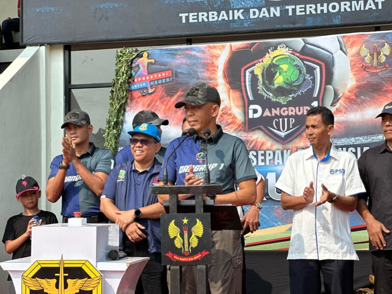 Peringati Hari Juang TNI AD Ke-78, Grup 1 Kopassus Gelar Turnamen Sepak Bola Usia Dini Dangrup 1 Cup 2023